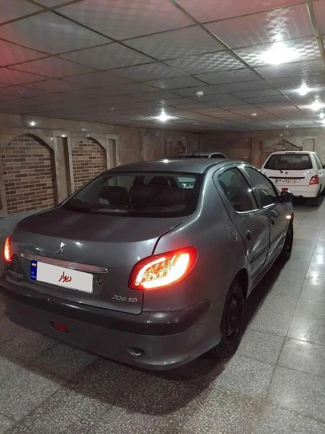 پژو ۲۰۶ صندوق دار v10 - 1388