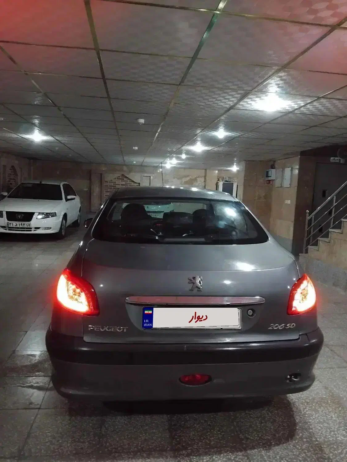 پژو ۲۰۶ صندوق دار v10 - 1388