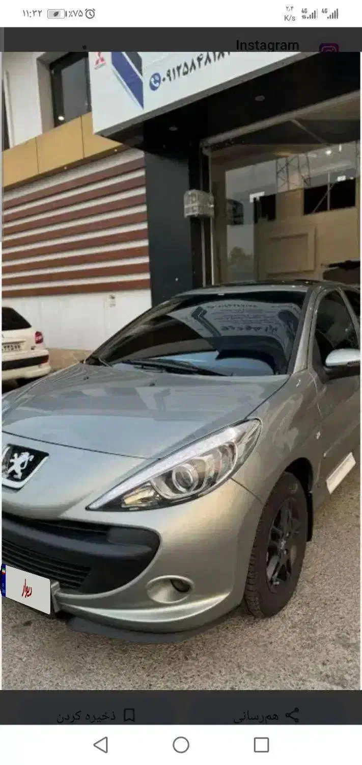 پژو 207 پانوراما اتوماتیک TU5P - 1404