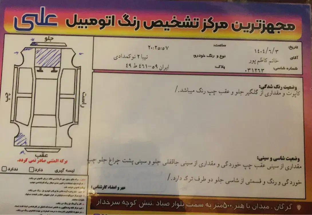 تیبا 2 EX رینگ آلومینیومی - 1394