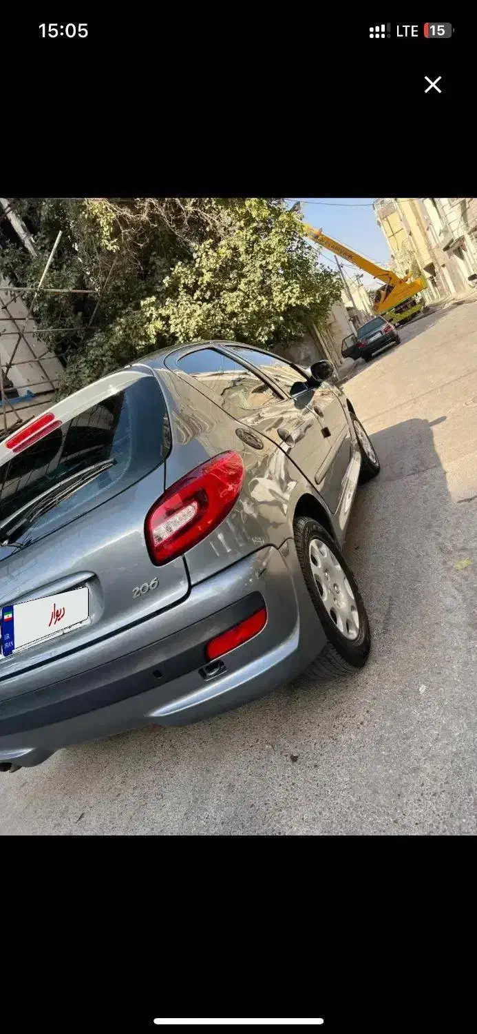 پژو 206 تیپ 2 - 1388