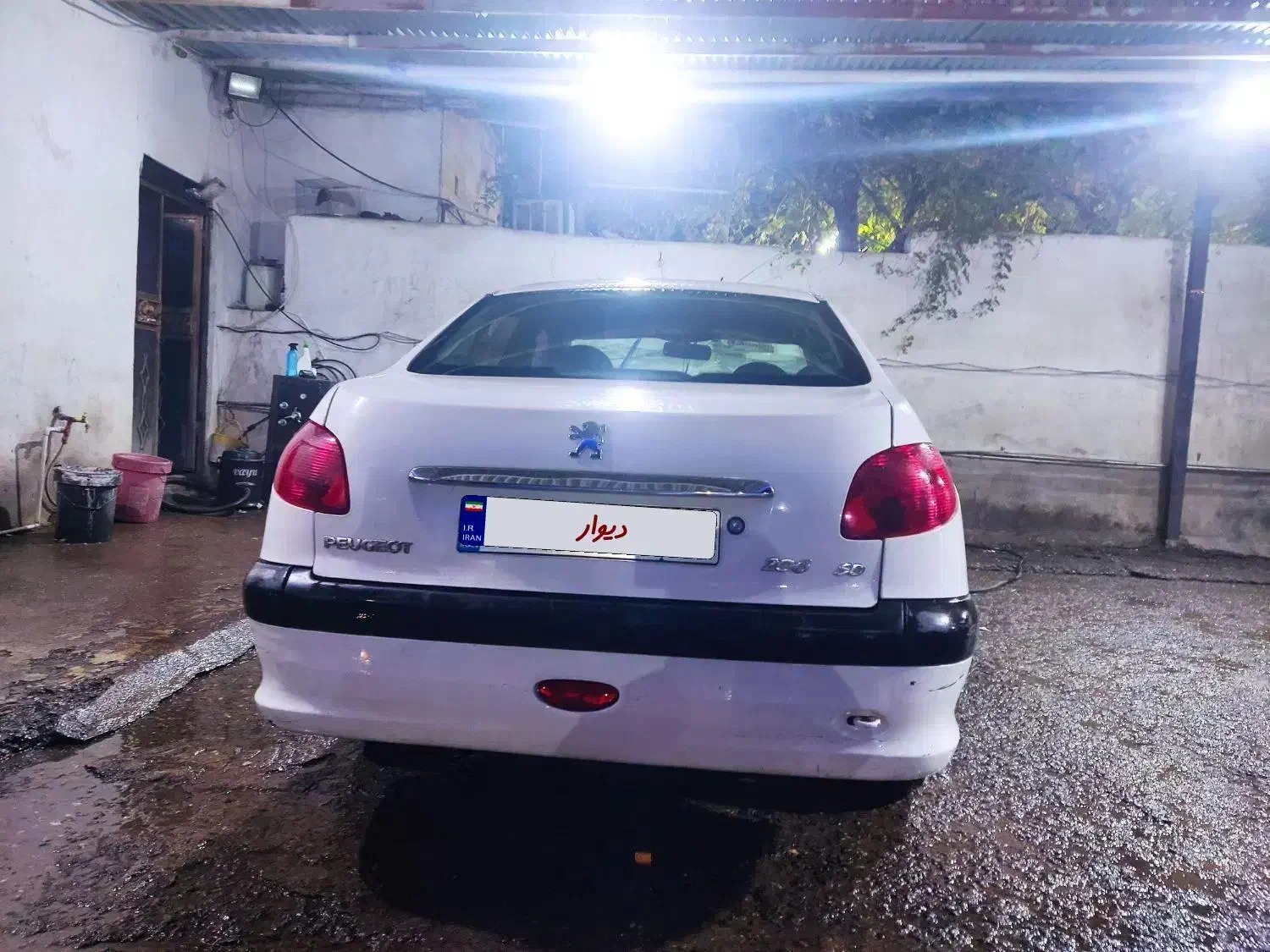 پژو ۲۰۶ صندوق دار v20 - 1388