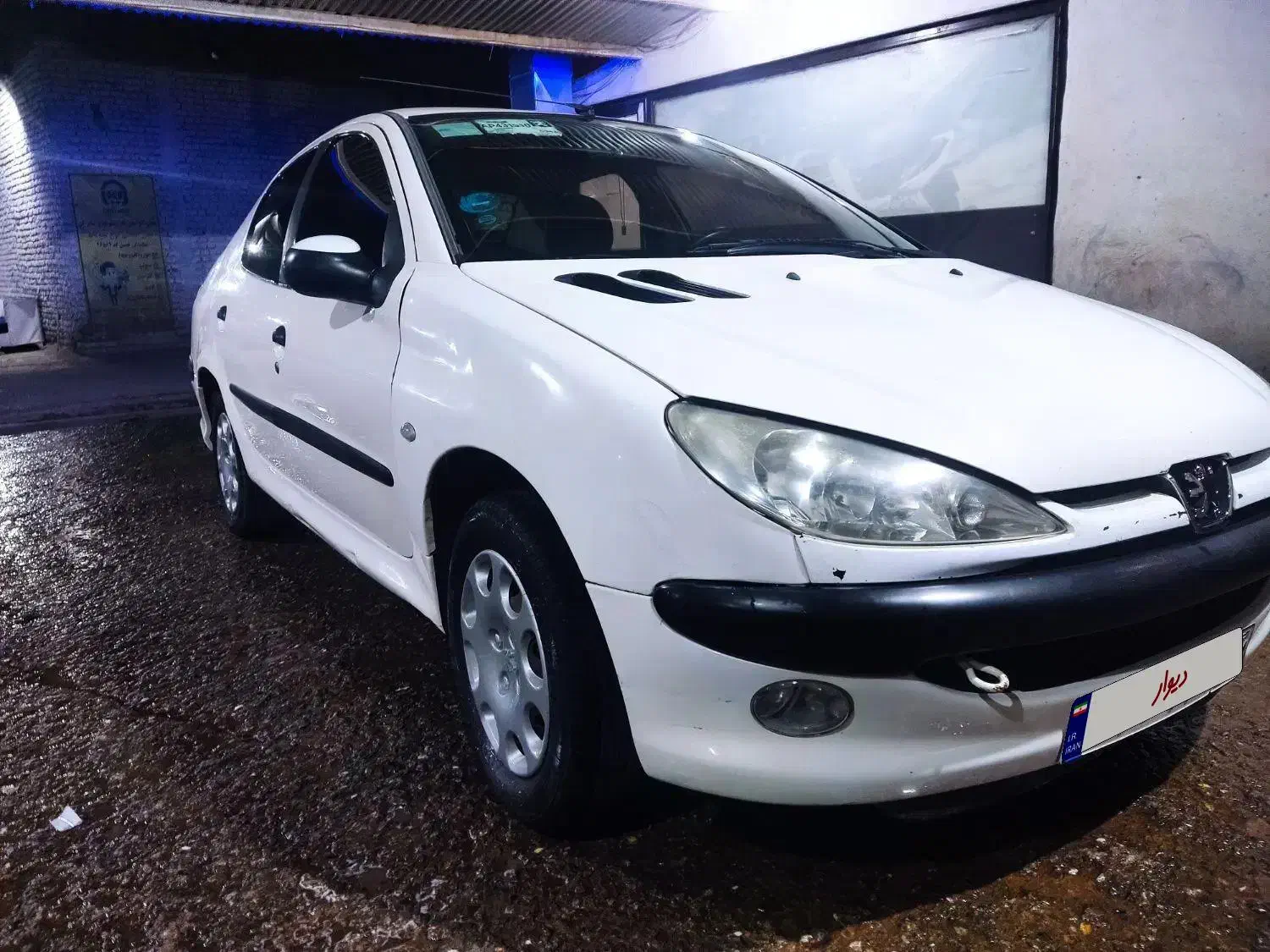 پژو ۲۰۶ صندوق دار v20 - 1388