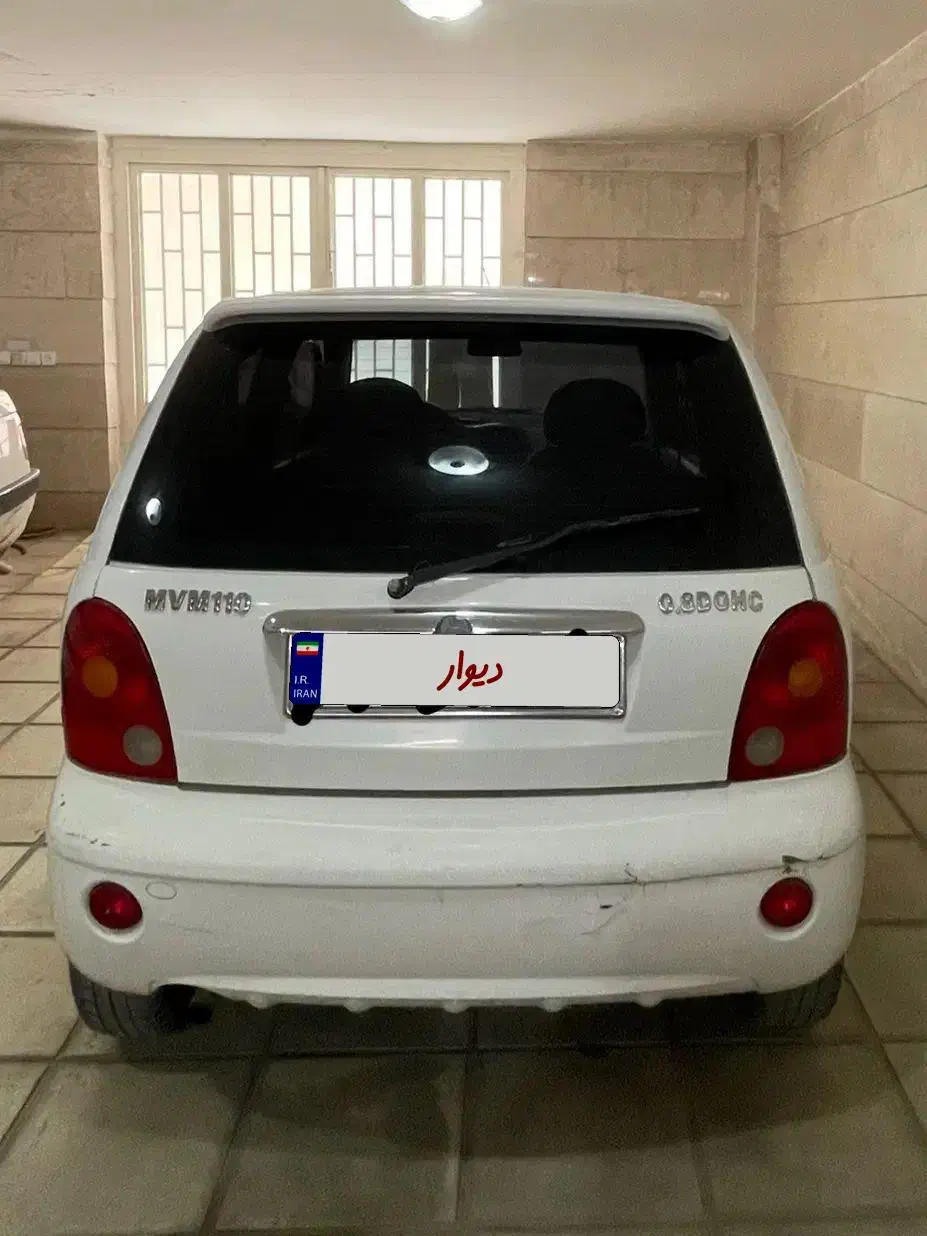 ام وی ام 110 سه سیلندر - 1391