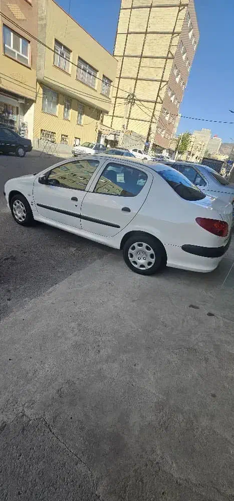 پژو ۲۰۶ صندوق دار v8 - 1397