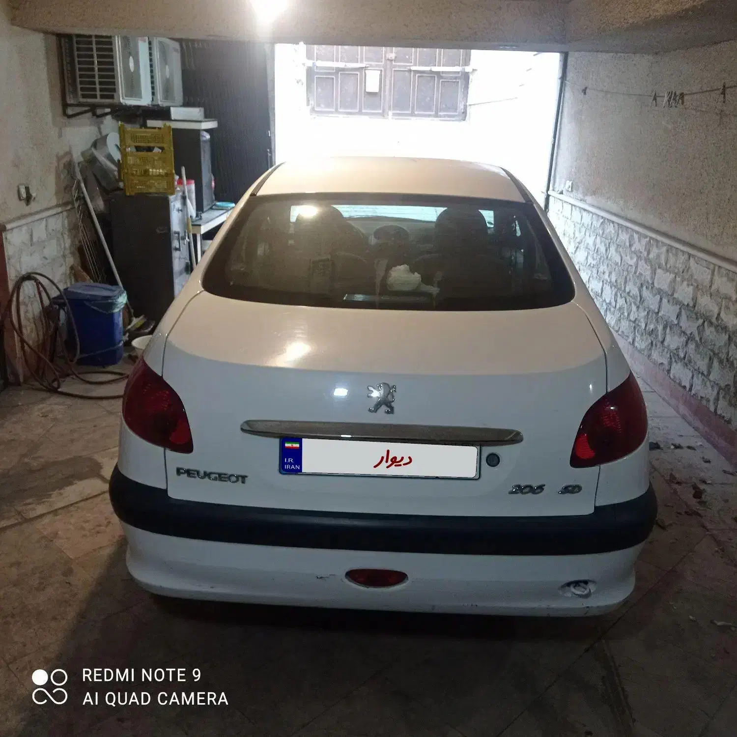 پژو ۲۰۶ صندوق دار v8 - 1399