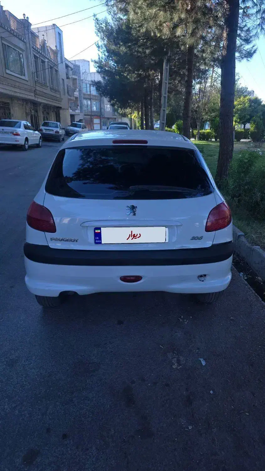 پژو 206 تیپ 2 - 1388