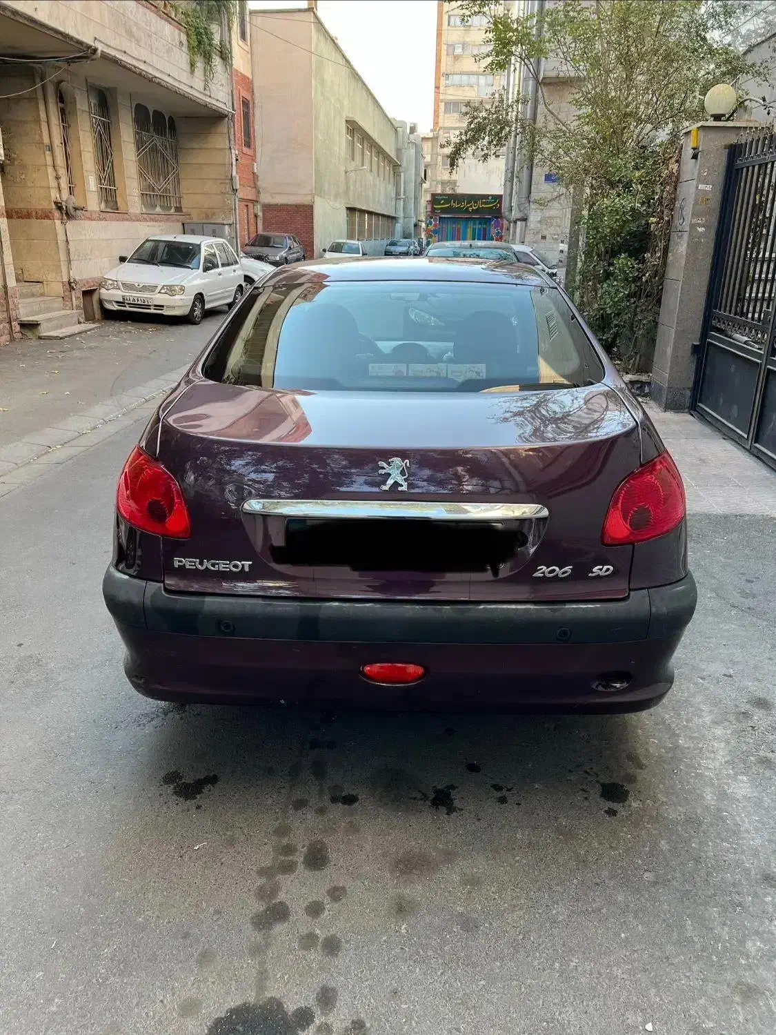 پژو ۲۰۶ صندوق دار v8 - 1395