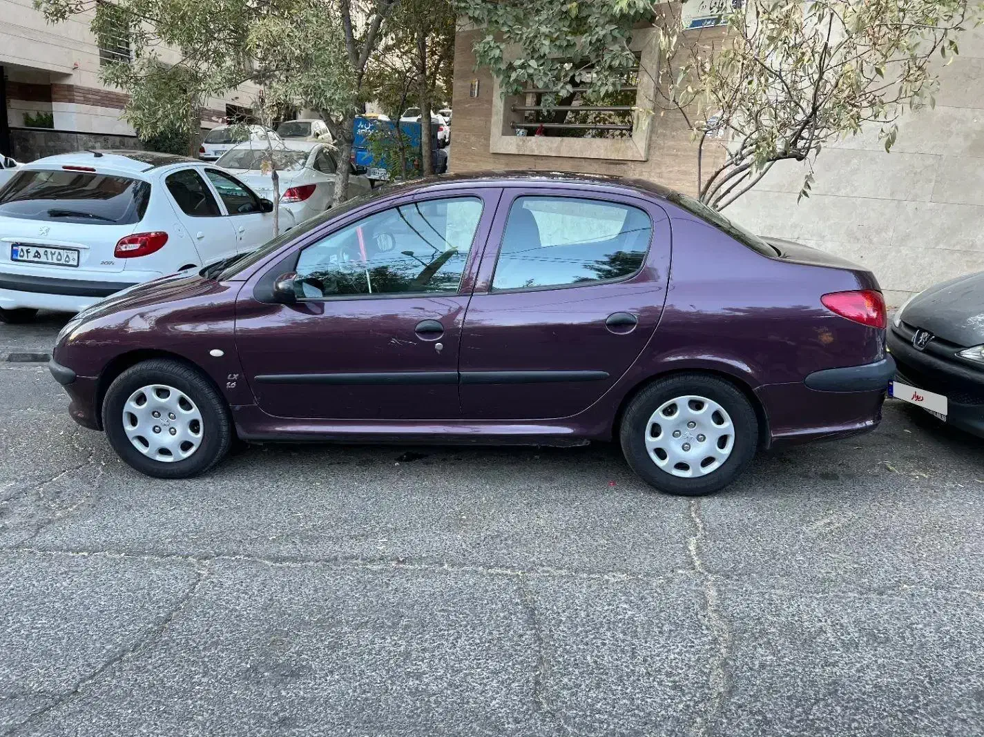 پژو ۲۰۶ صندوق دار v8 - 1395