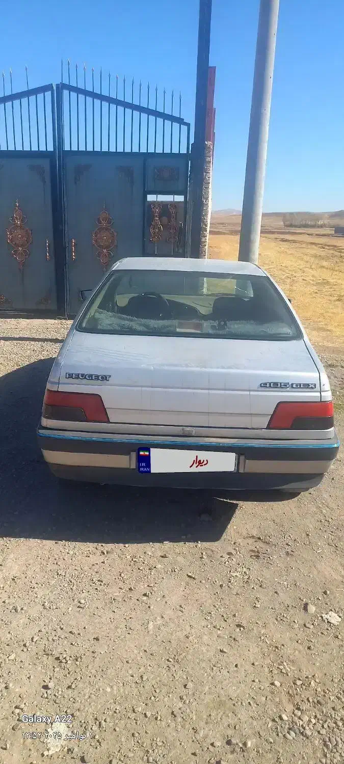 پژو 405 GLX - دوگانه سوز - 1387