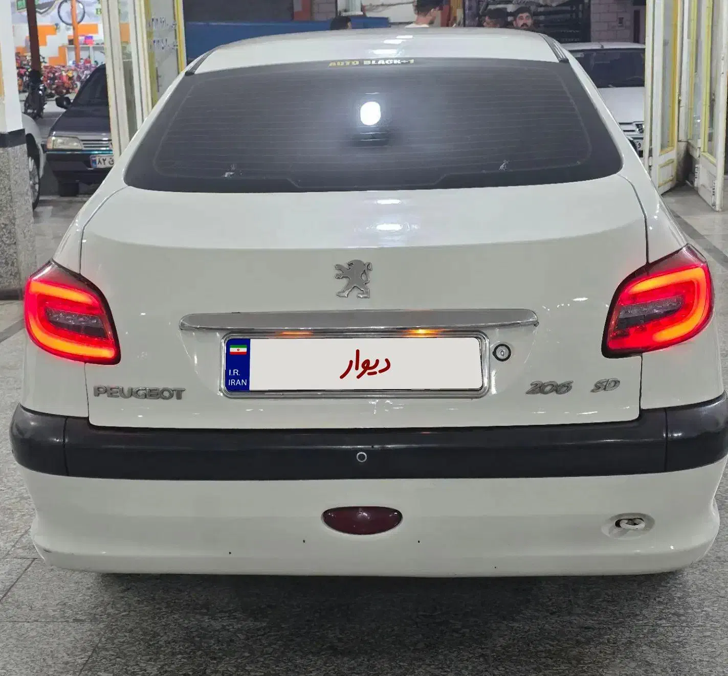 پژو 206 تیپ 5 - 1388