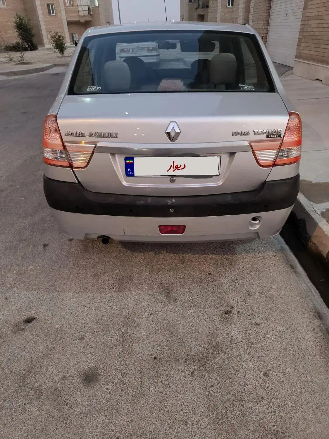 رنو پارس تندر گیربکس JHQ + مولتی مدیا - 1396