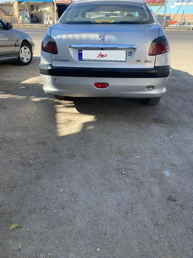 پژو ۲۰۶ صندوق دار v1 - 1385