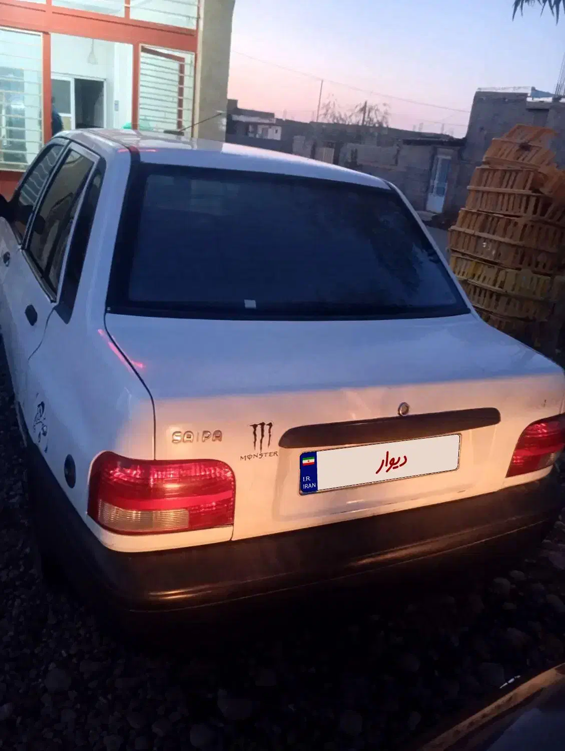 پراید صبا بنزینی - 1387