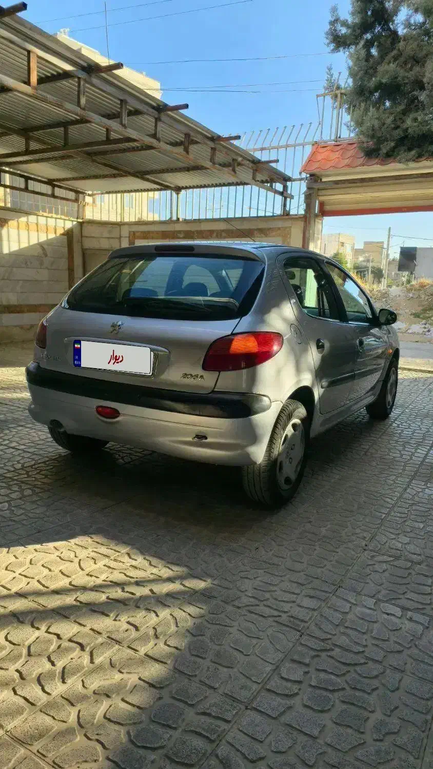 پژو 206 تیپ 6 - 1384