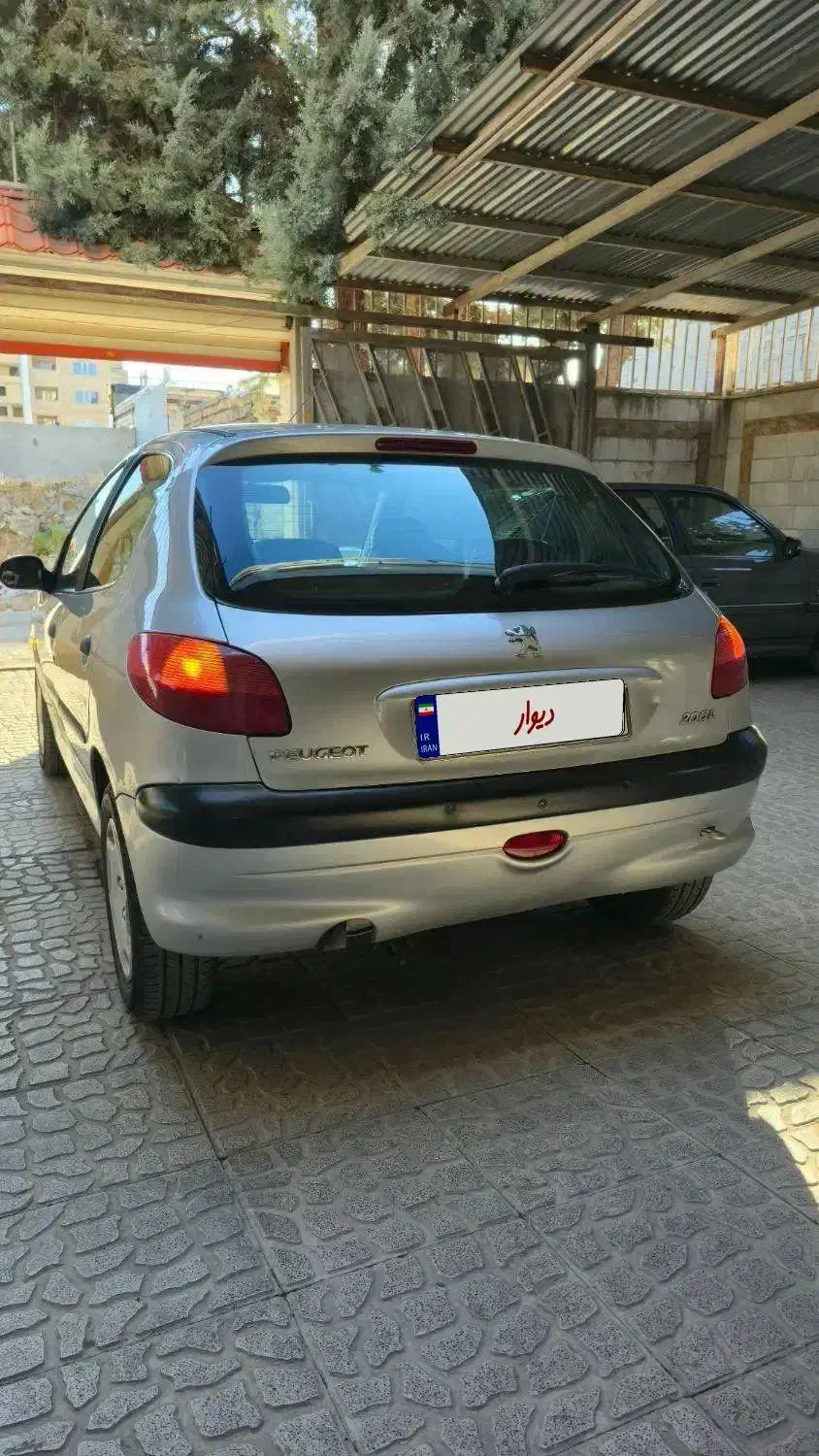 پژو 206 تیپ 6 - 1384