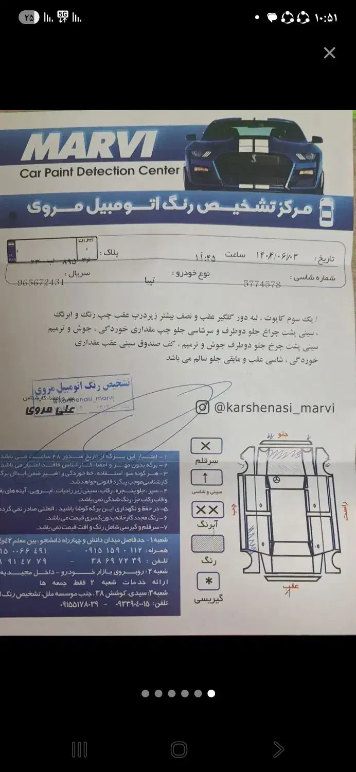 تیبا صندوق دار EX - 1397