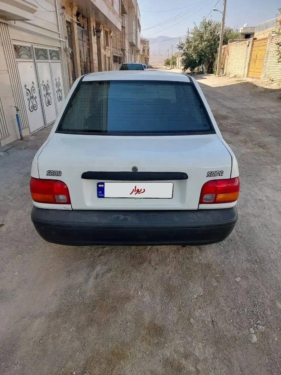 پراید صبا بنزینی - 1386