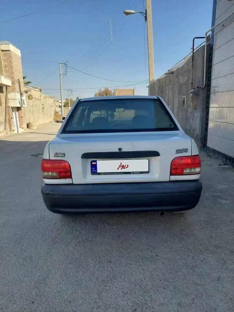 پراید صبا بنزینی - 1387