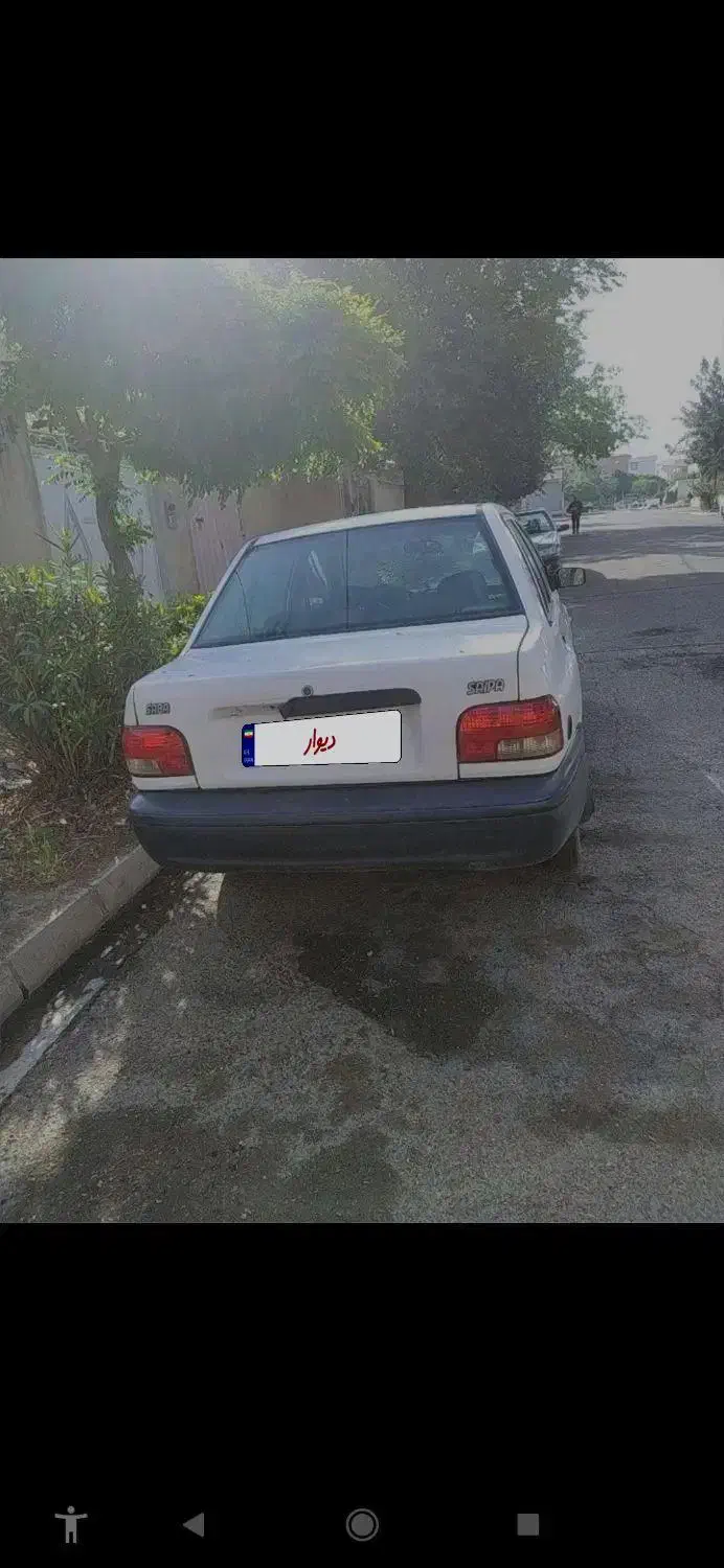 پراید صبا بنزینی - 1381