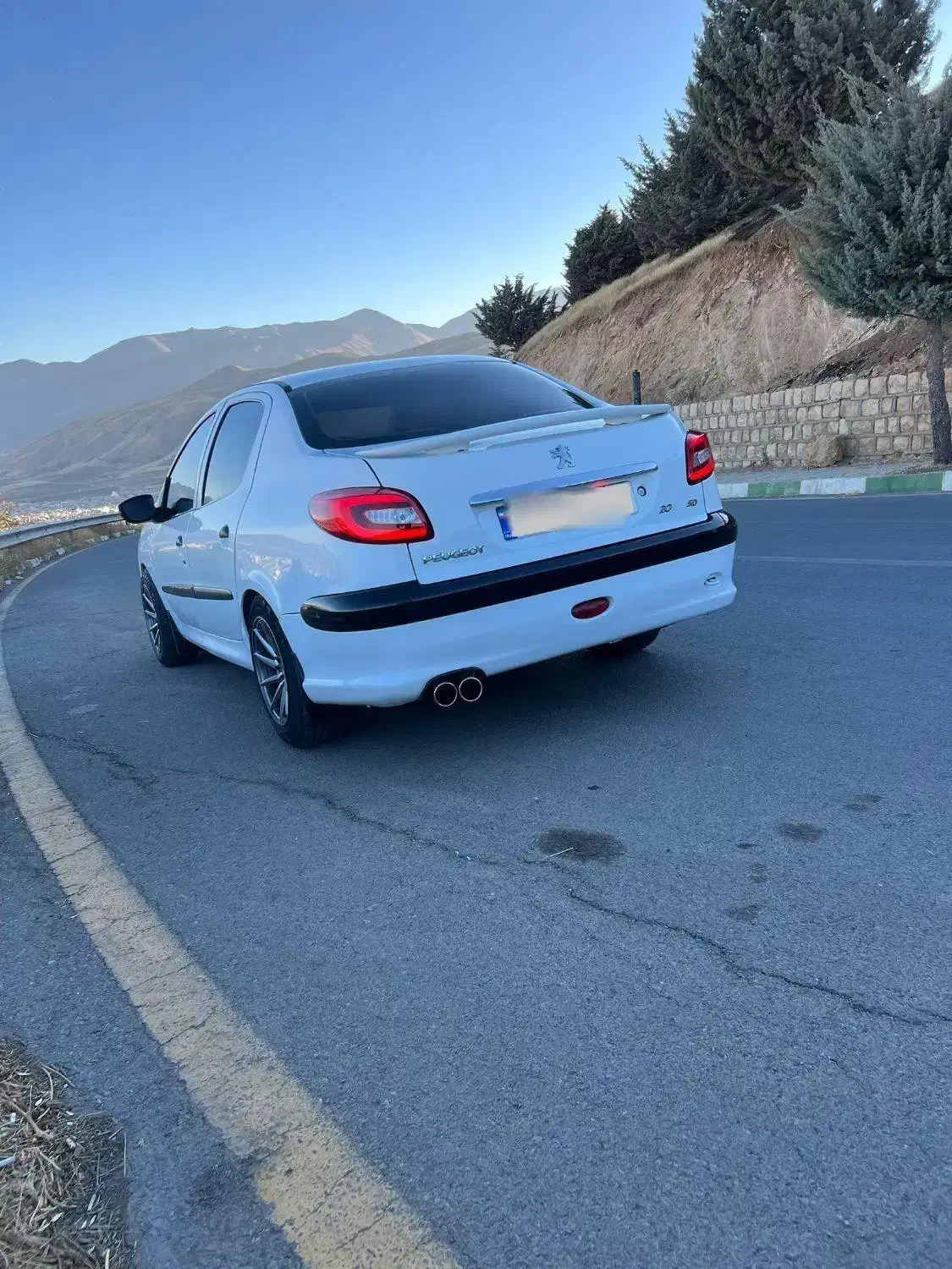 پژو ۲۰۶ صندوق دار v8 - 1394