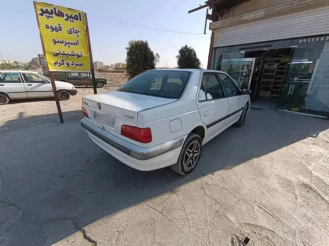 پژو پارس دوگانه سوز - 1389