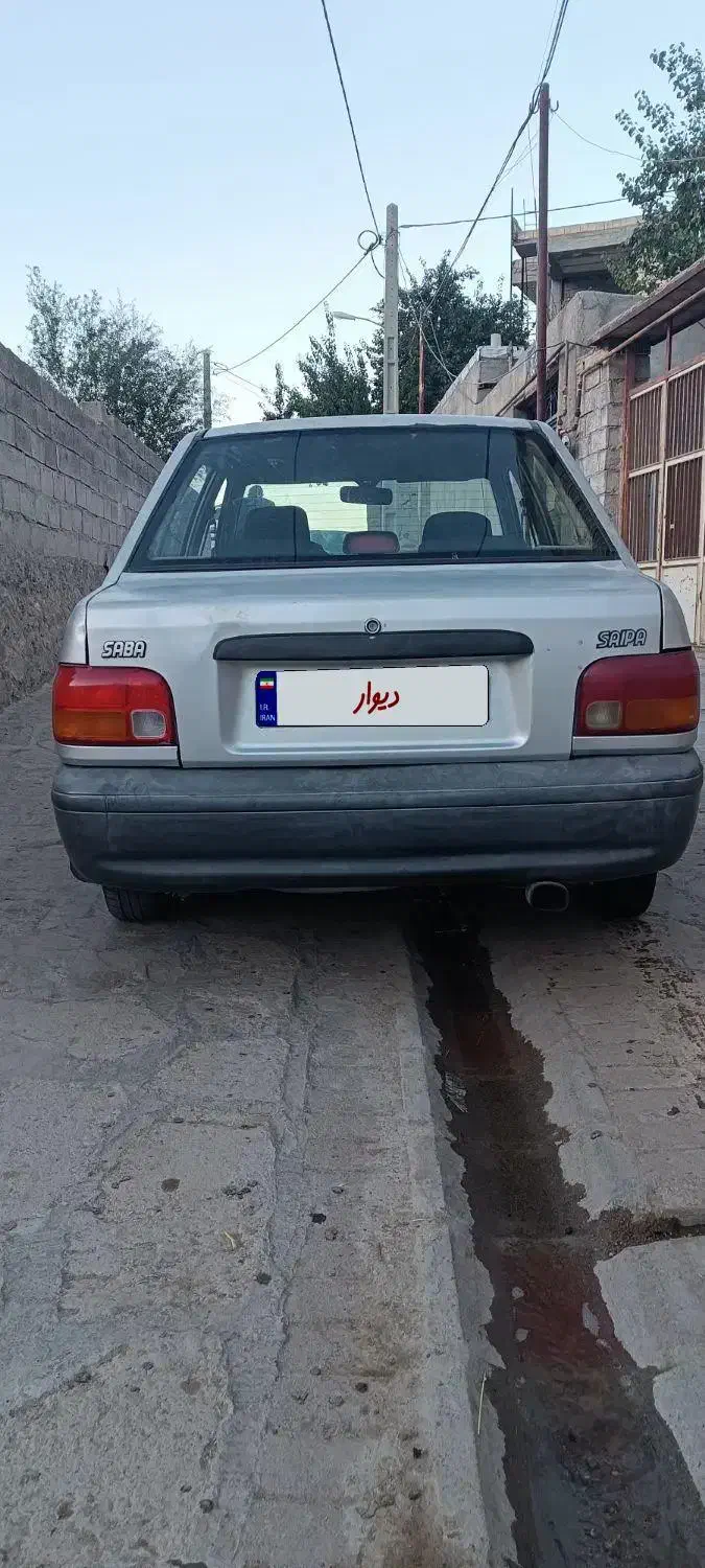 پراید صبا دوگانه‌سوز - 1386