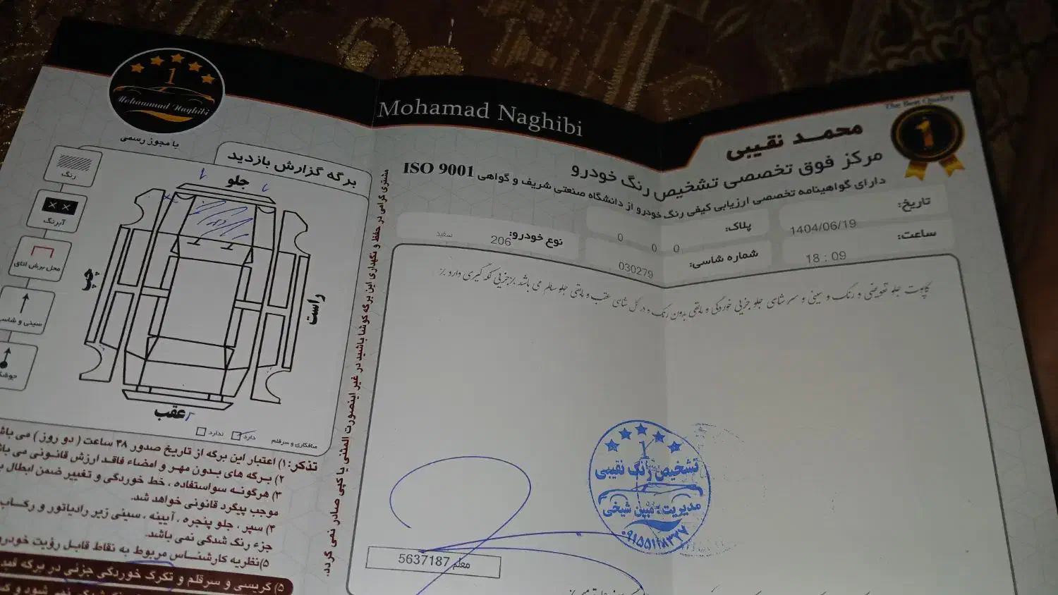 پژو 206 تیپ 2 - 1399