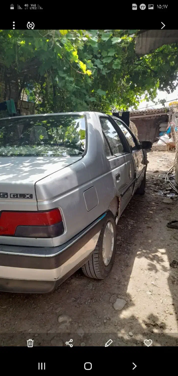 پژو 405 GLX - دوگانه سوز - 1388