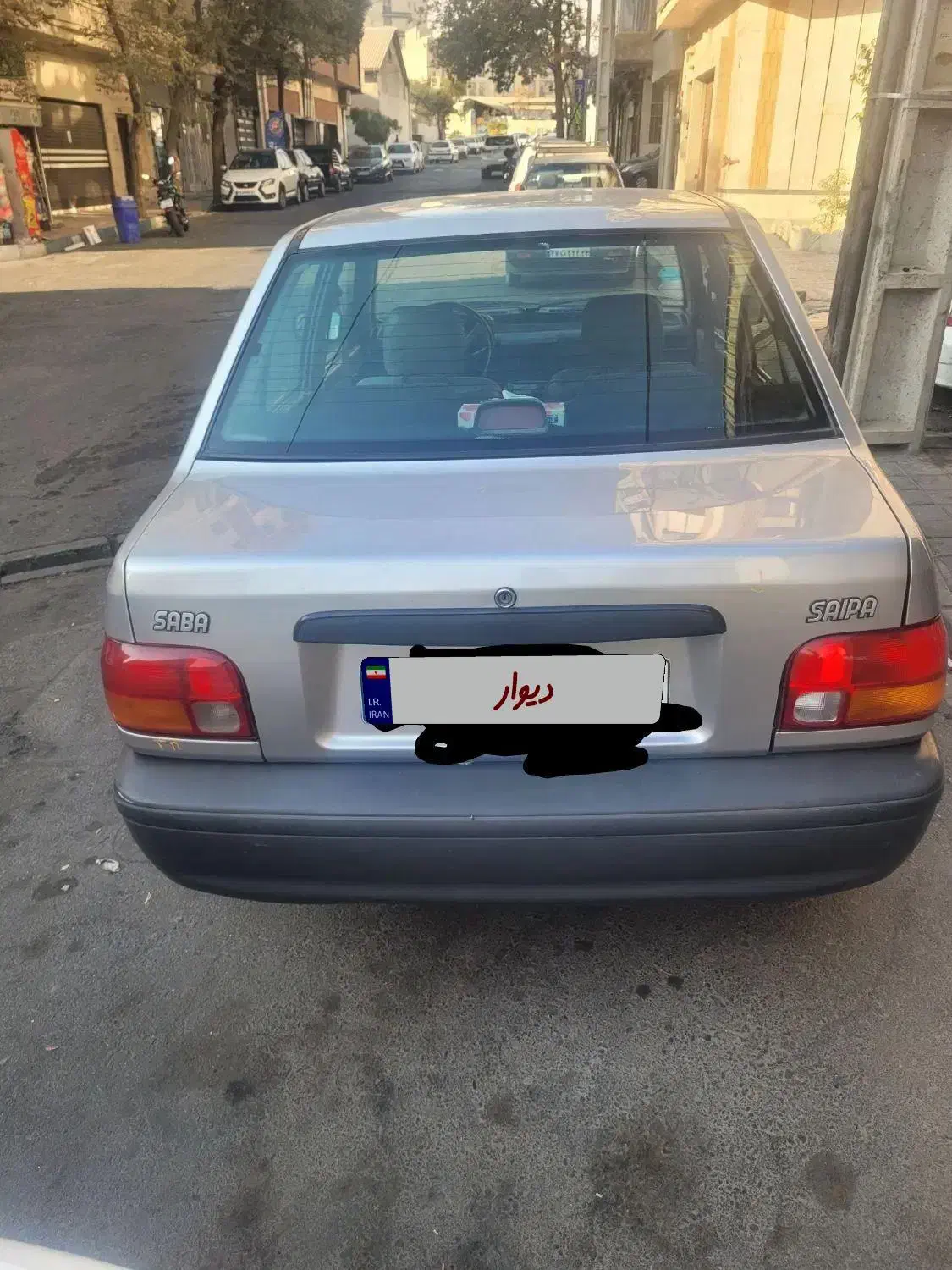 پراید صبا بنزینی - 1386