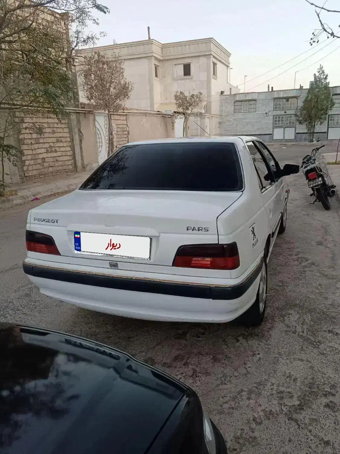 پژو پارس دوگانه سوز - 1386