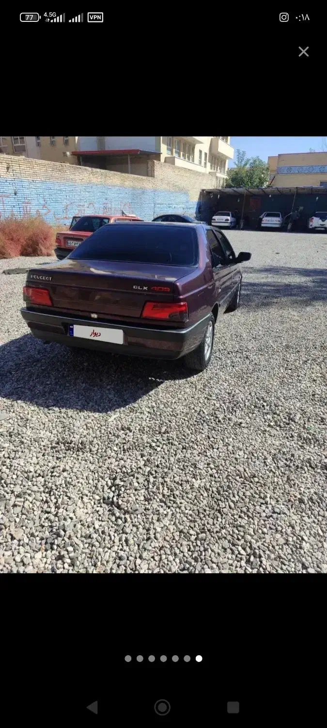 پژو 405 GLX - 1391