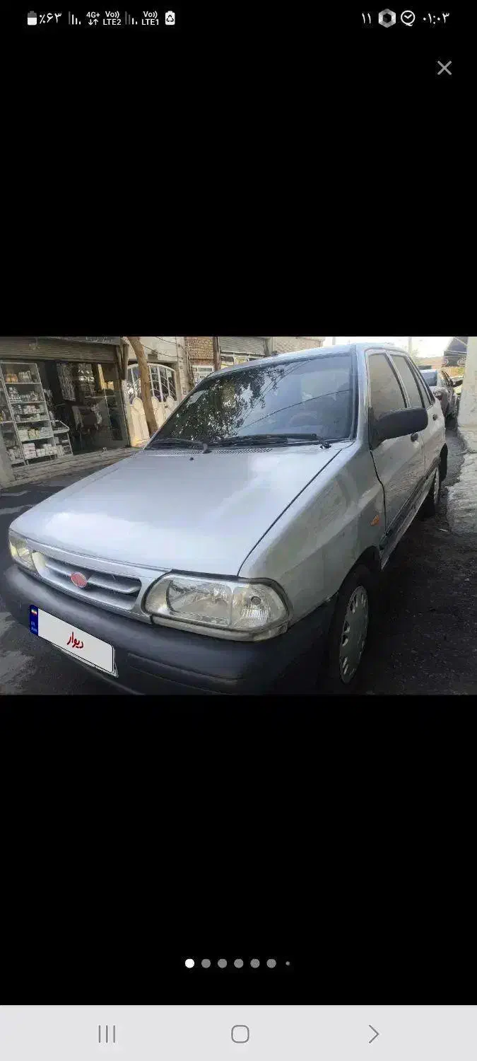 پراید صبا دوگانه‌سوز - 1386