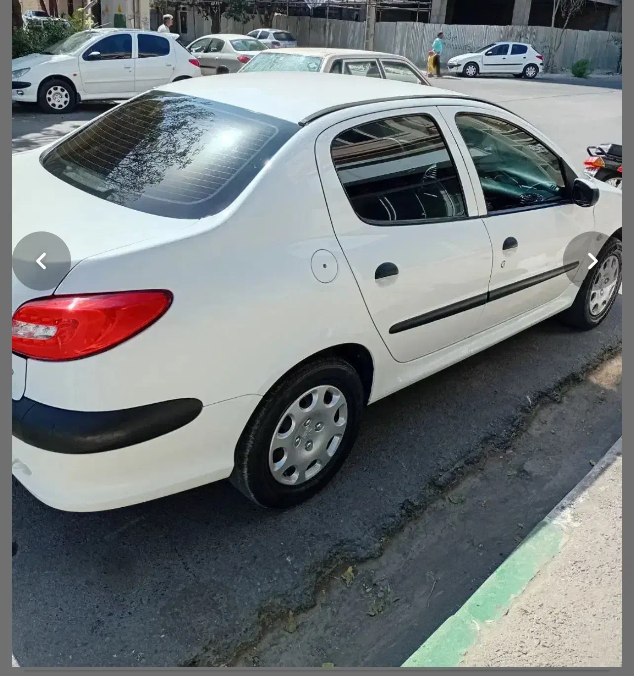 پژو ۲۰۶ صندوق دار v8 - 1391