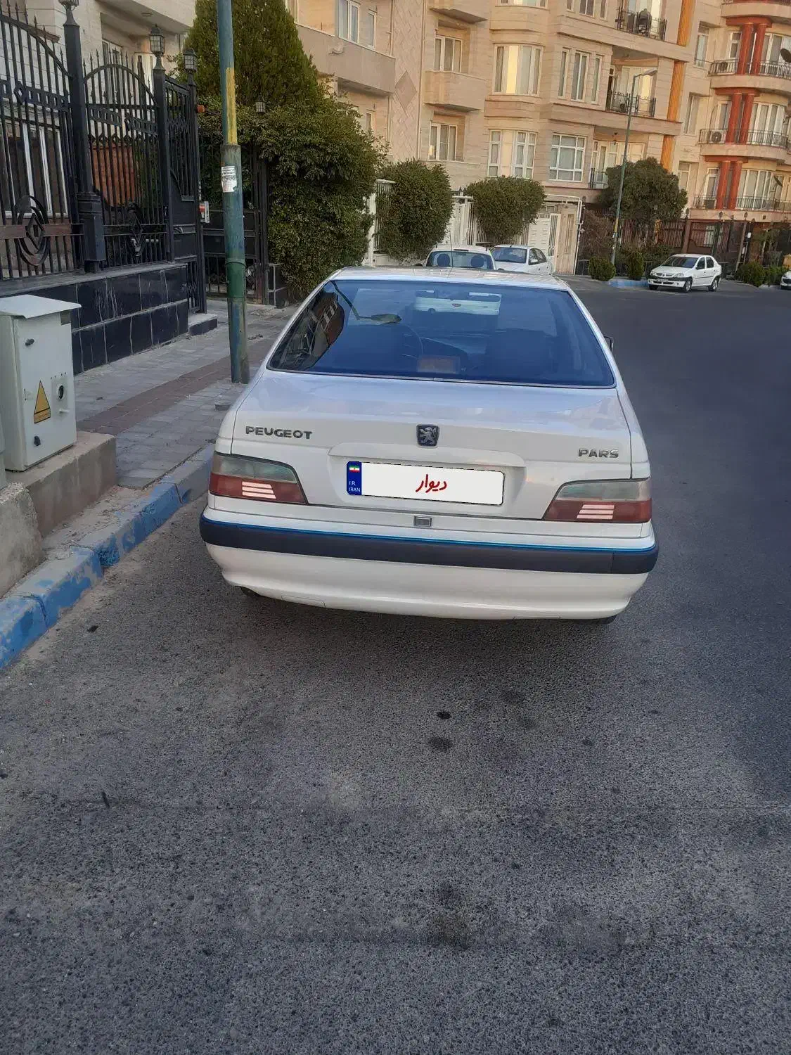 پژو پارس دوگانه سوز - 1391