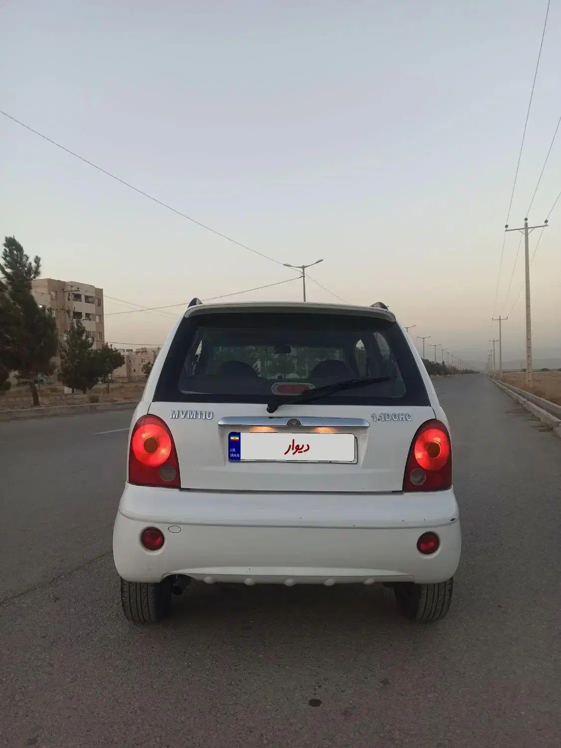 ام وی ام 110 چهار سیلندر دنده ای - 1390