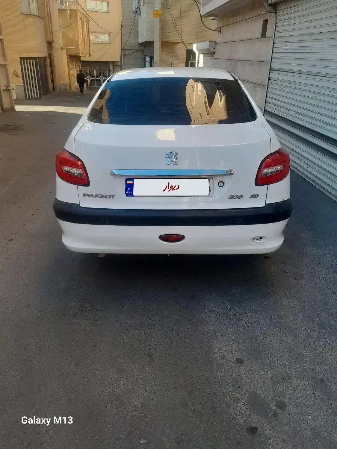 پژو ۲۰۶ صندوق دار v8 - 1393