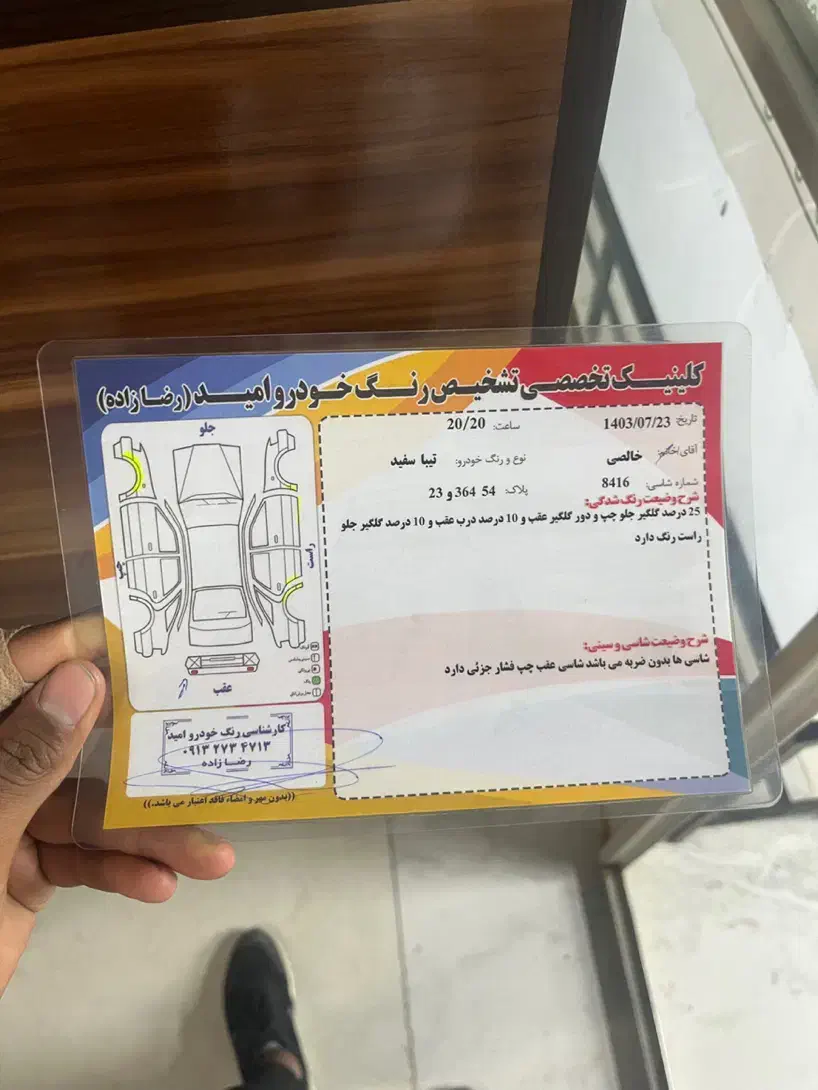 تیبا صندوق دار EX - 1391