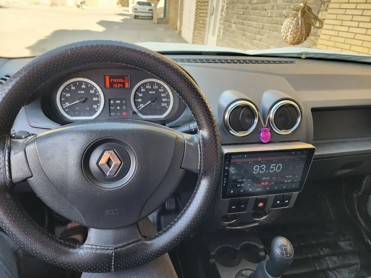 رنو پارس تندر گیربکس JHQ + مولتی مدیا - 1393