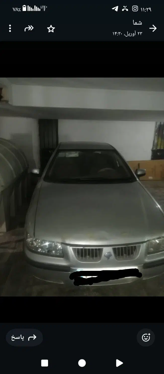 سمند X7 بنزینی - 1384