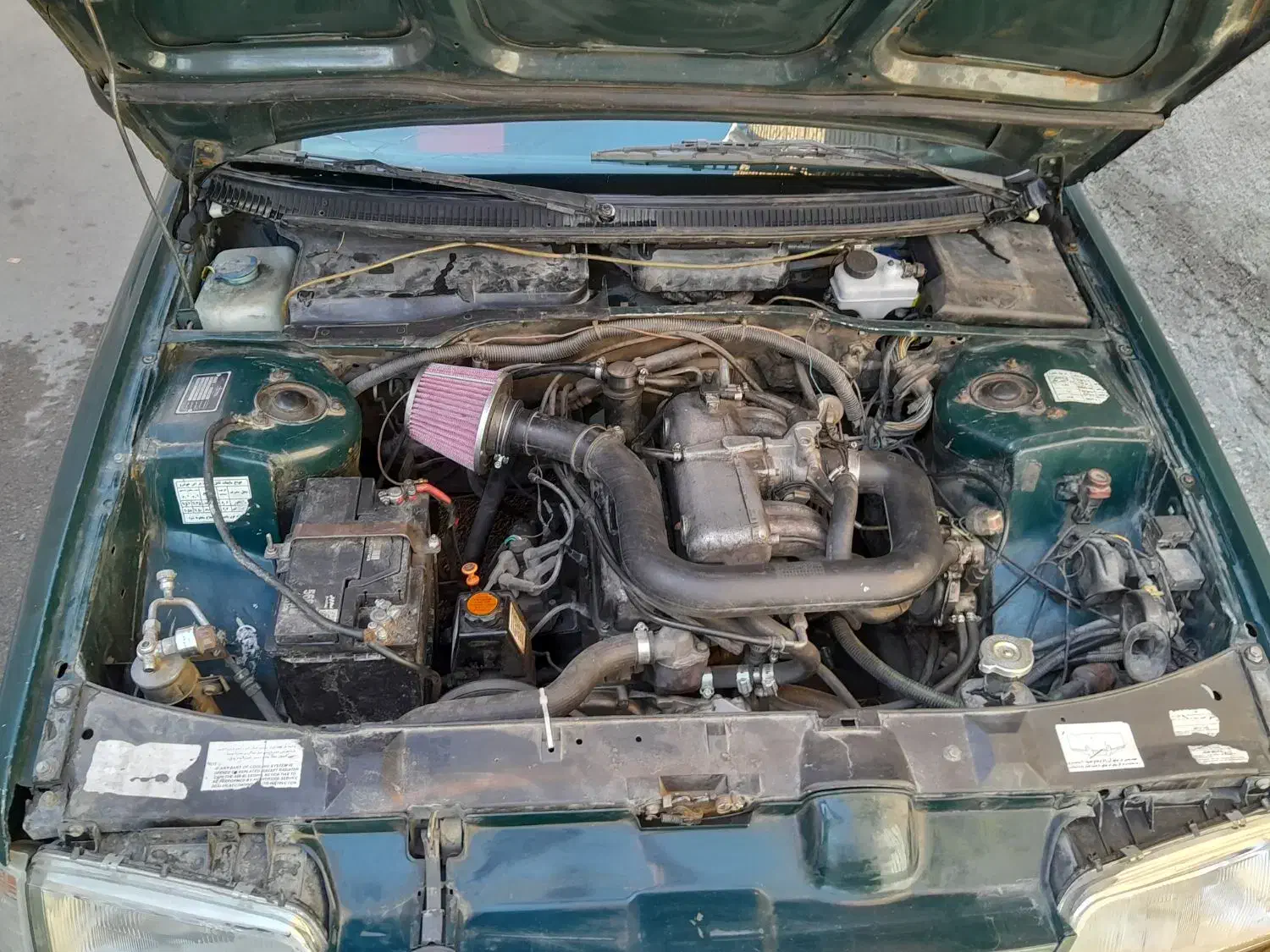 پژو آردی دوگانه سوز CNG - 1384