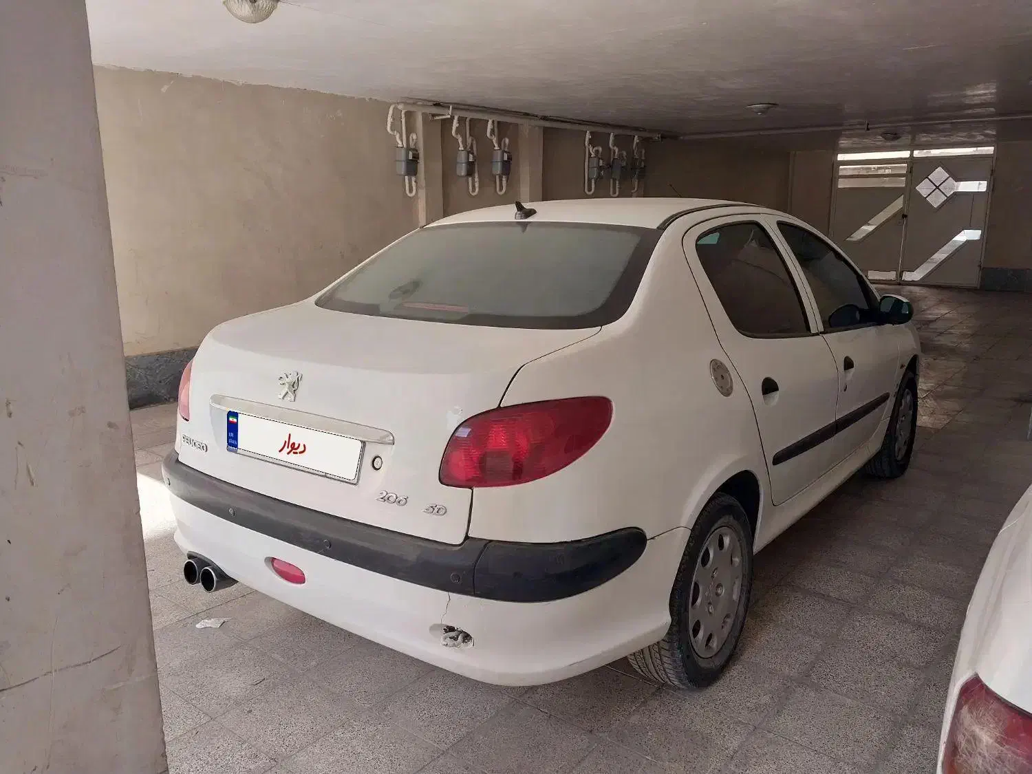 پژو ۲۰۶ صندوق دار v8 - 1388