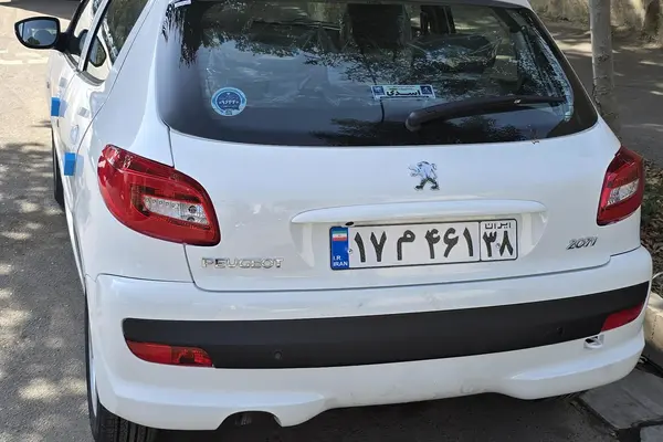 پژو 207 اتوماتیک TU5P - 1404