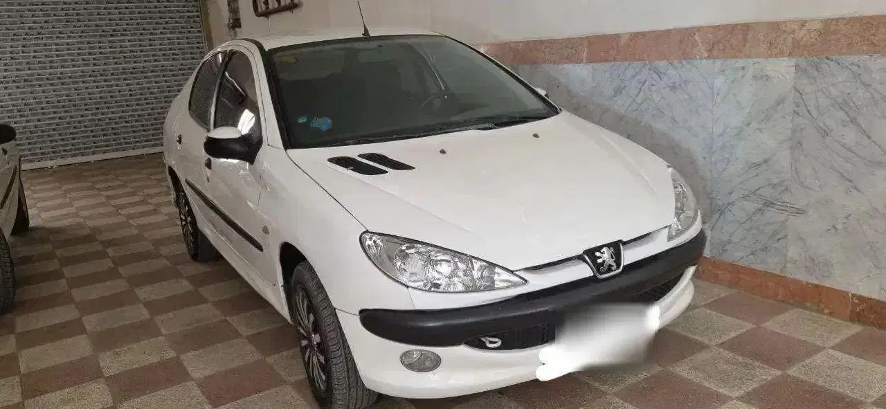 پژو ۲۰۶ صندوق دار v8 - 1389
