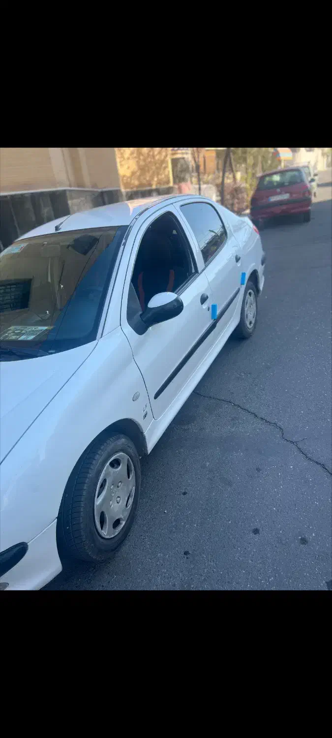 پژو ۲۰۶ صندوق دار v8 - 1396