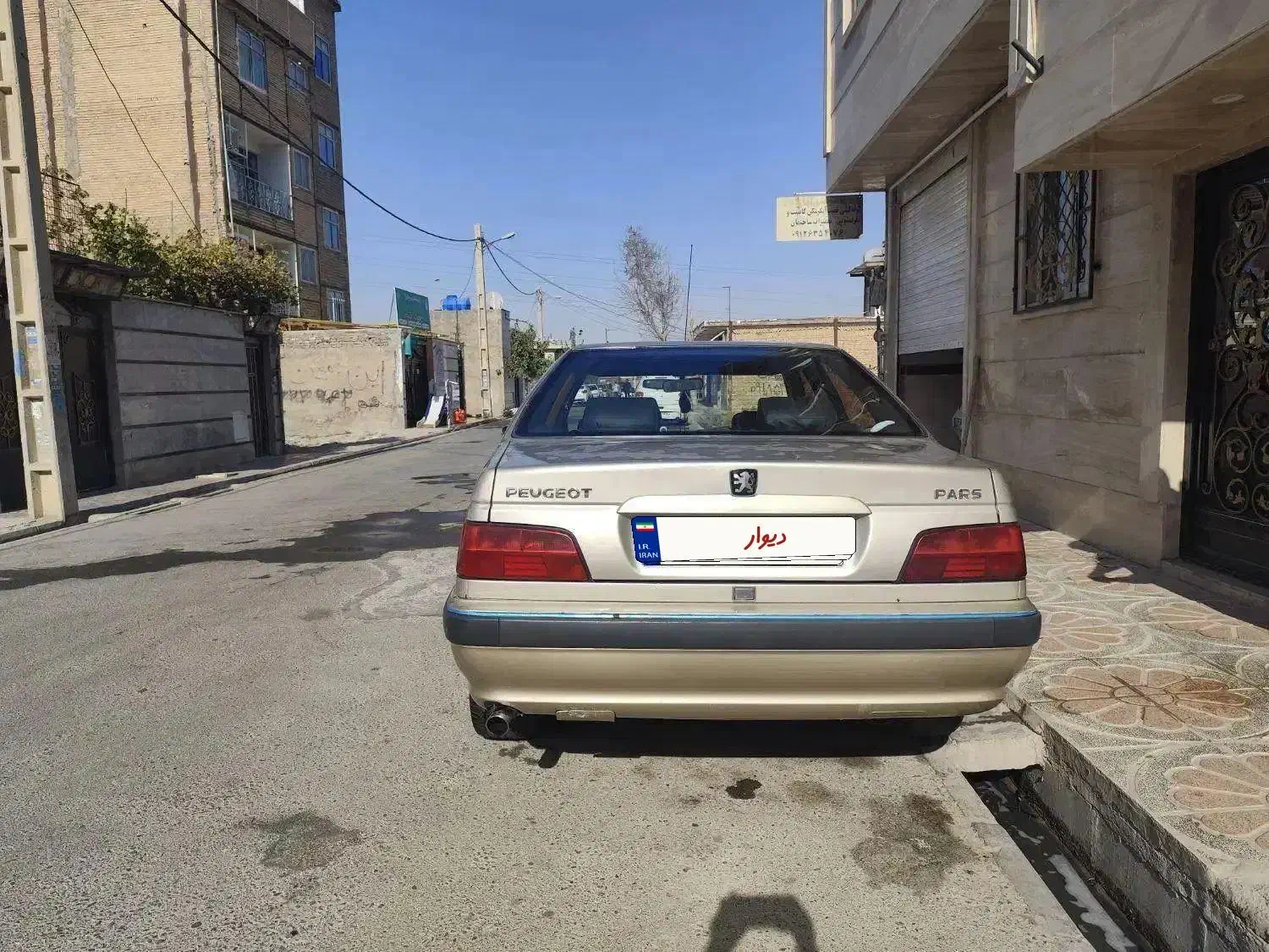 پژو پارس XU7ساده - 1388