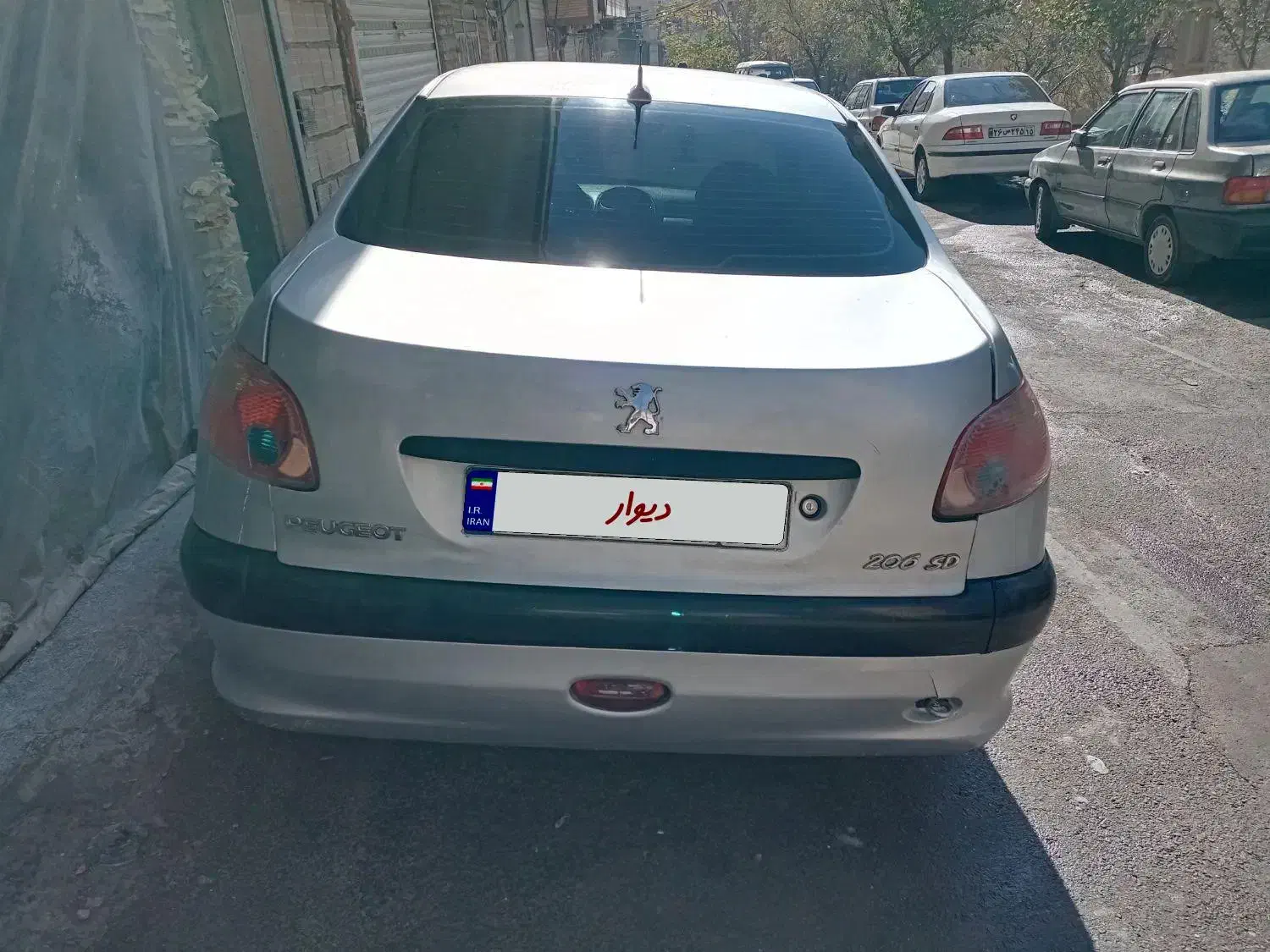 پژو ۲۰۶ صندوق دار v1 - 1386