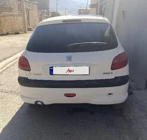 پژو 206 تیپ 6 - 1387