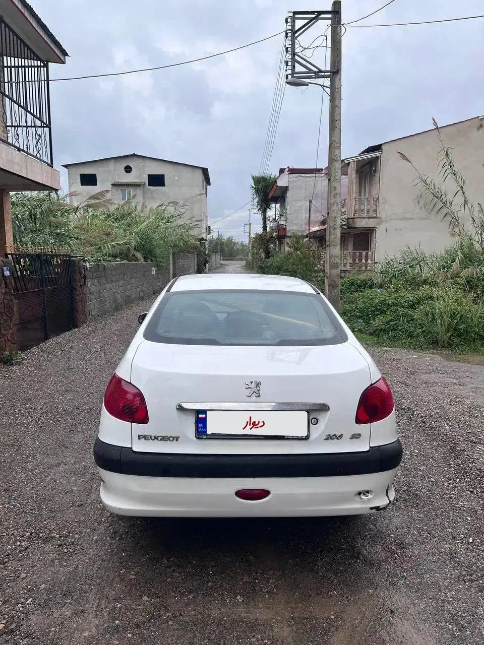 پژو ۲۰۶ صندوق دار v8 - 1398