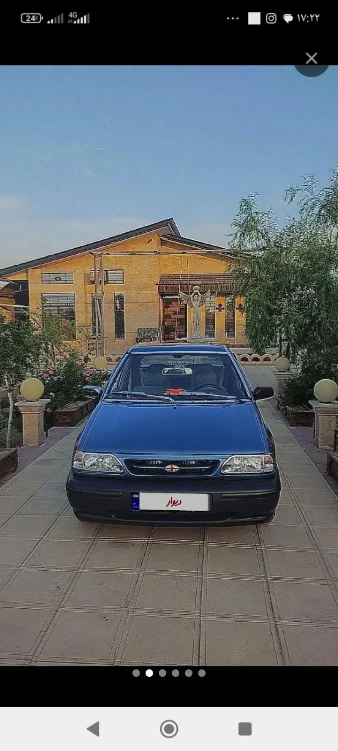 پراید صبا بنزینی - 1384